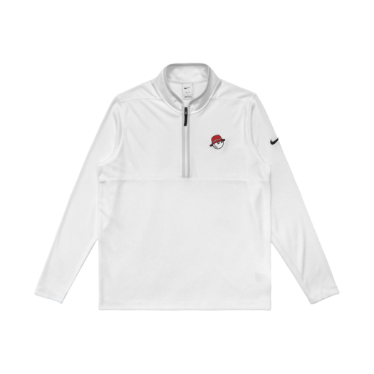 Malbon Golf x Nike Dri-Fit Victory Half Zip Top White Photon Dust