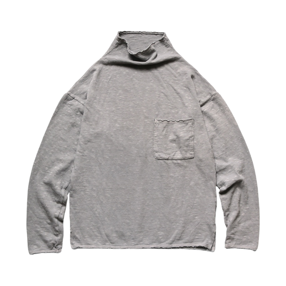 캐피탈 어뮤즈 니트 간디 롱슬리브 티셔츠 아이스 그레이(Kapital Amuse Knit Gandhi Long Sleeve T-Shirt Ice Gray) - 1