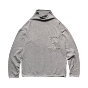 Kapital Amuse Knit Gandhi Long Sleeve T-Shirt Ice Gray