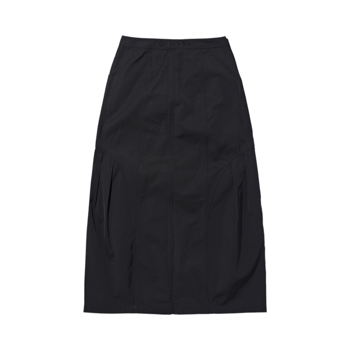 (W) 미스치프 롬버스 롱 스커트 블랙((W) Mischief Rhombus Long Skirt Black) - 2