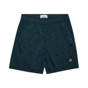 Stone Island B0943 Nylon Metal in Econyl Regenerated Nylon Swimming Trunk Dark Green - 22FW