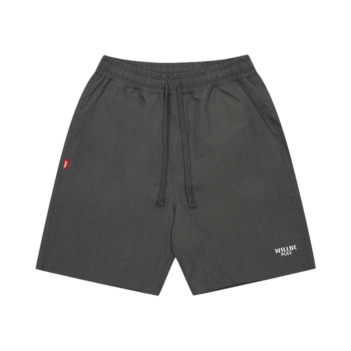EWB1SPGY1 WILLBE PLAY Woven Shorts Charcoal
