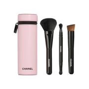 Chanel Codes Couleur Limited Edition Essentiel Brush Set with Pouch 111 Ballerina (Set of 3)