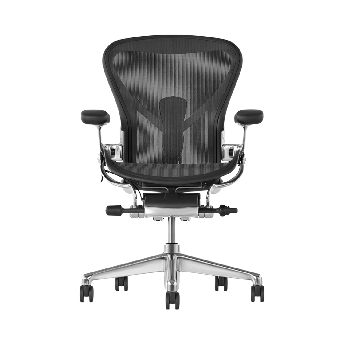 허먼 밀러 뉴 에어론 체어 씨디 풀 옵션 그라파이트(Herman Miller New Aeron Chair CD Full Option Graphite)