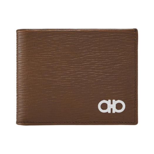 Ferragamo Gancini Wallet Brown Black