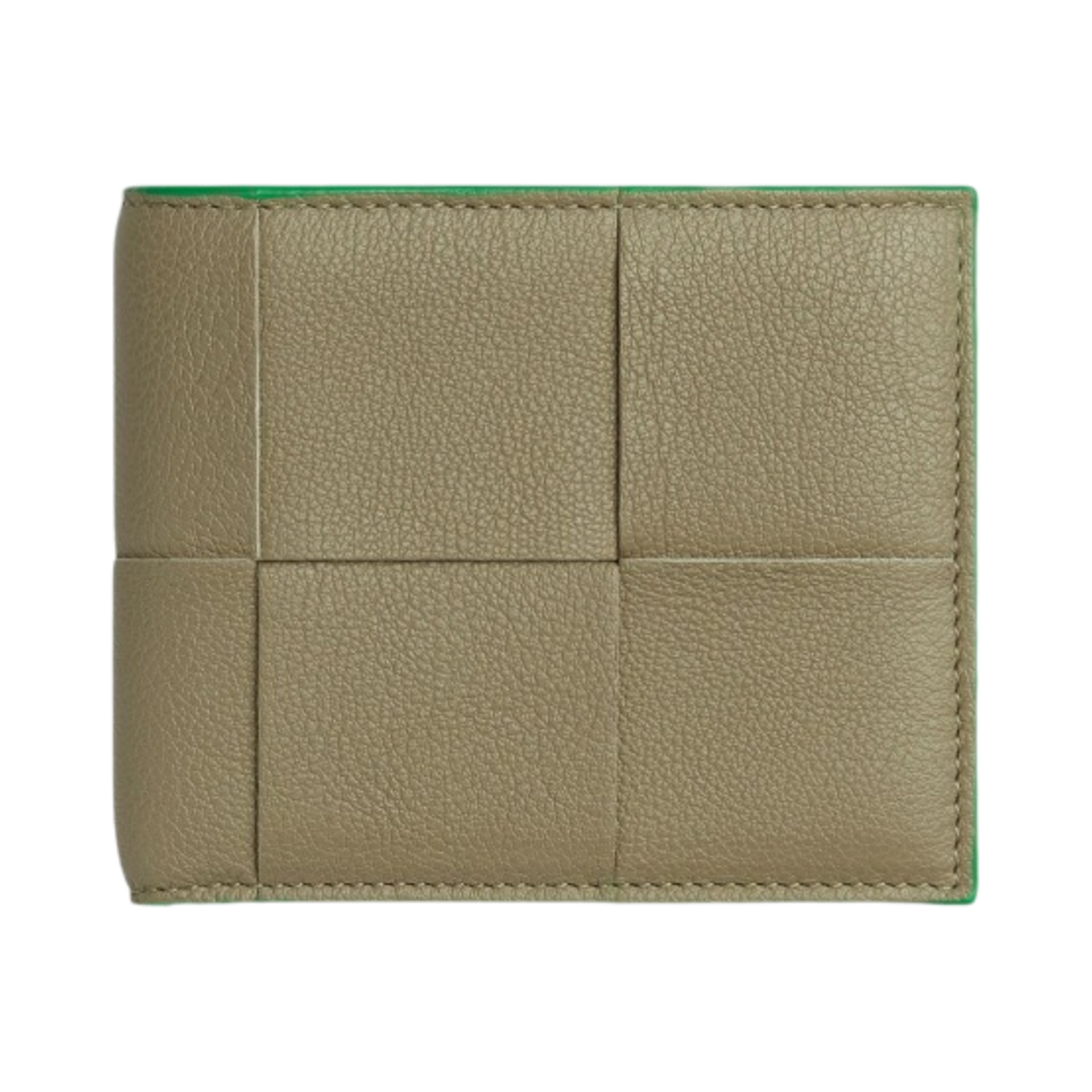 보테가 베네타 반지갑 토프 패러킷(Bottega Veneta Bi-Fold Wallet Taupe Parakeet) - 1