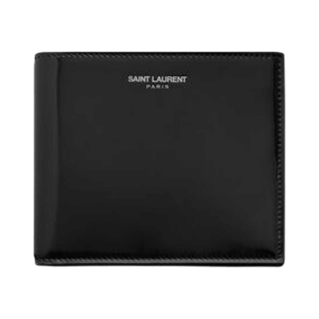 생로랑 파리 이스트 웨스트 월렛 브러쉬드 레더 블랙(Saint Laurent Paris East/West Wallet In Brushed Leather Black)