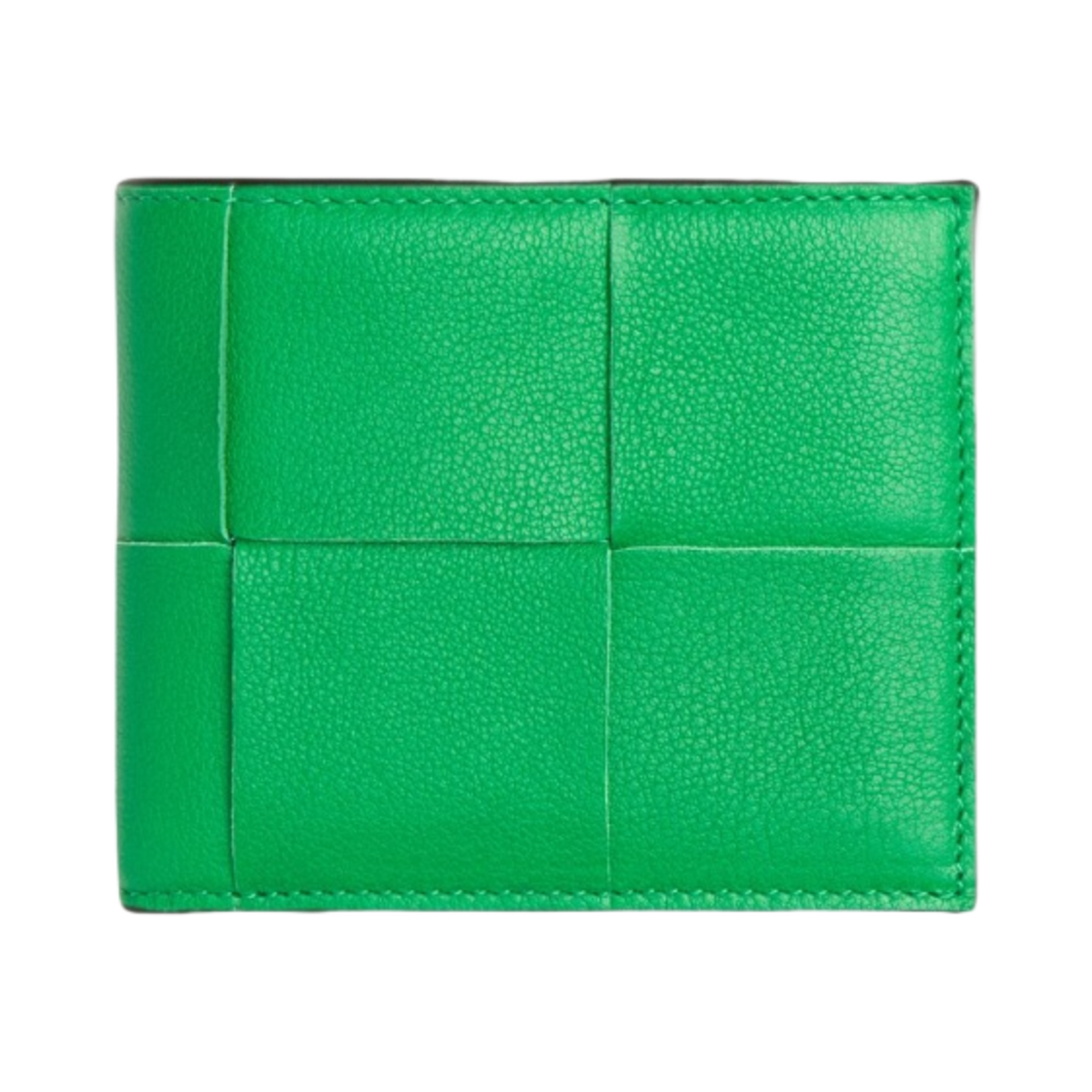 보테가 베네타 코인 반지갑 패러킷 블랙(Bottega Veneta Bi-Fold Wallet with Coin Purse Parakeet Black) - 1