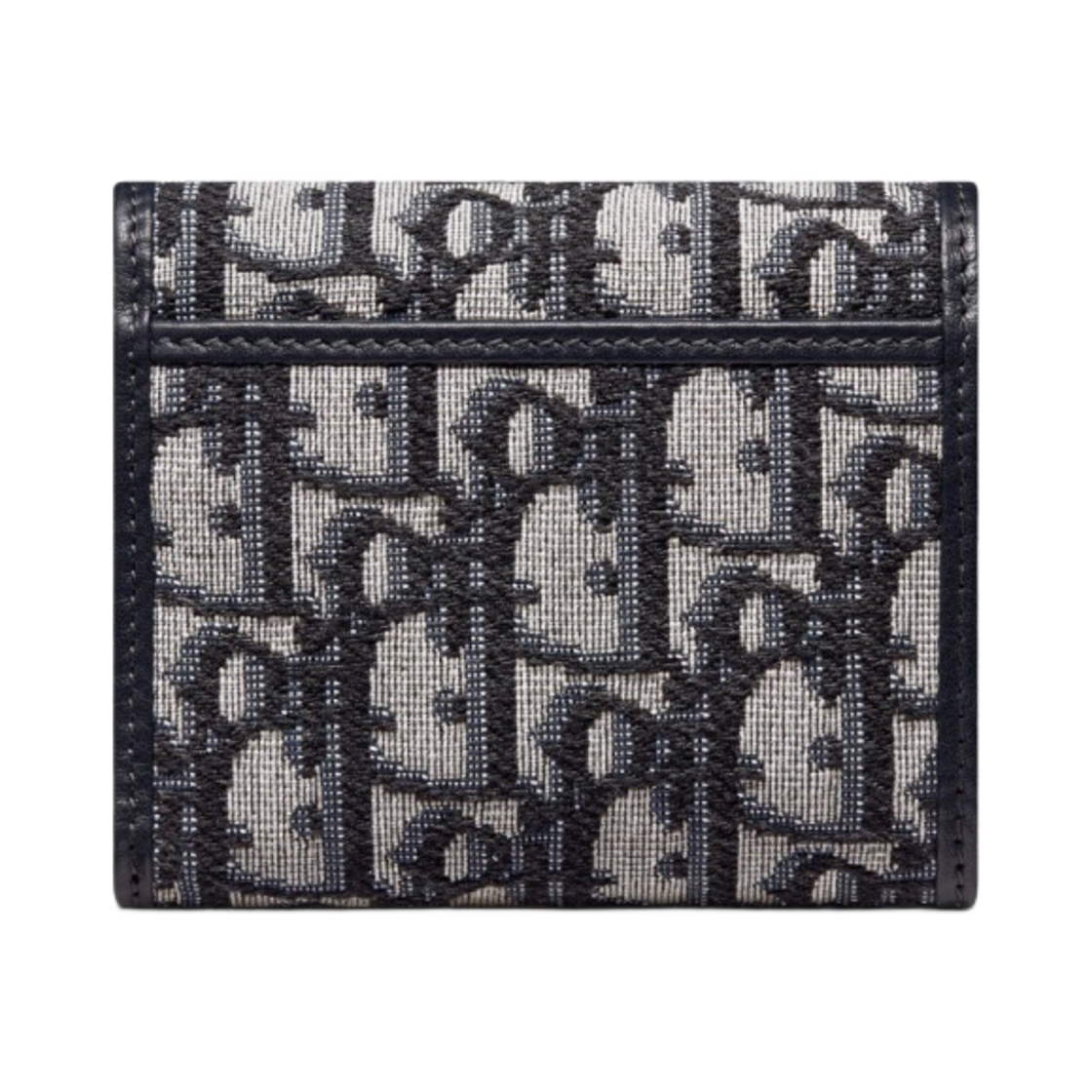 디올 30 몽테인 로터스 지갑 블루 디올 오블리크 자카드(Dior 30 Montaigne Lotus Wallet Blue Dior Oblique Jacquard) - 3