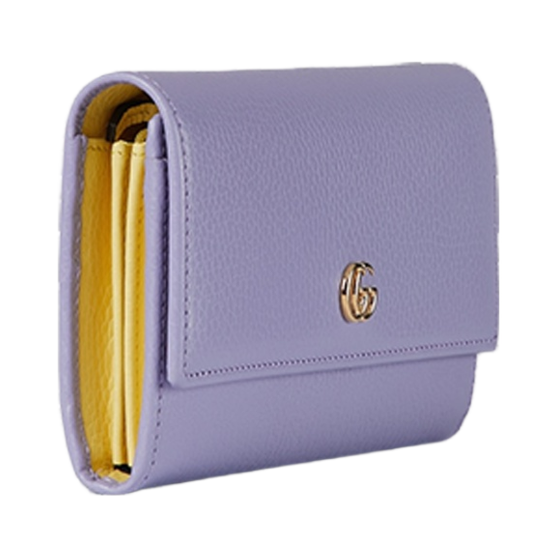 구찌 GG 마몽 컨티넨탈 지갑 라일락 레더(Gucci GG Marmont Continental Wallet Lilac Leather) - 2