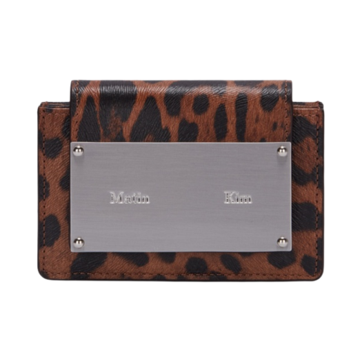 【MATIN KIM】青限定カラー ACCORDION WALLET ACCORDION WALLET IN BLACK - MATINKIM