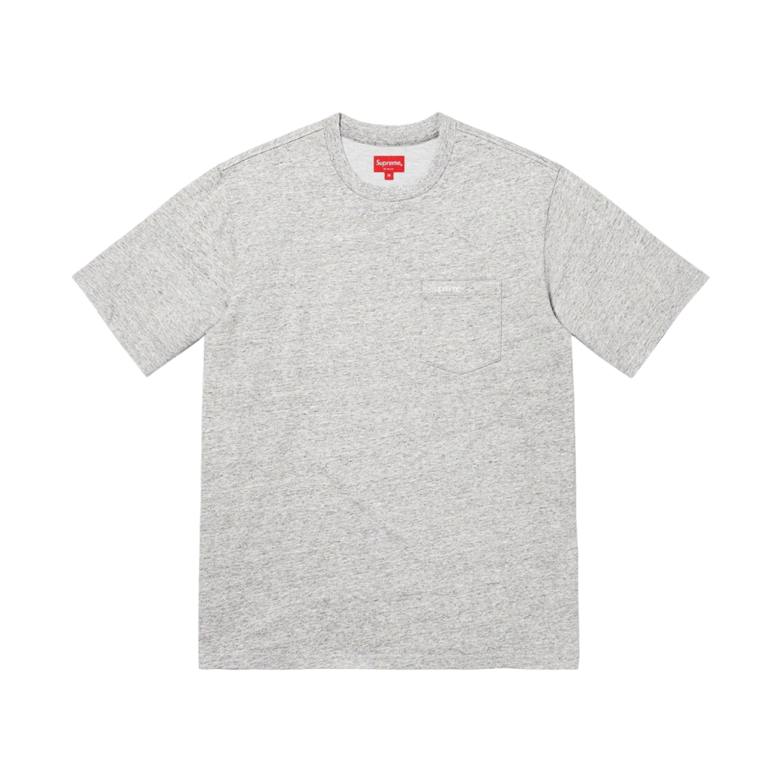 슈프림 S/S 포켓 티셔츠 헤더 그레이 - 23SS(Supreme S/S Pocket T-Shirt Heather Grey - 23SS) - 1