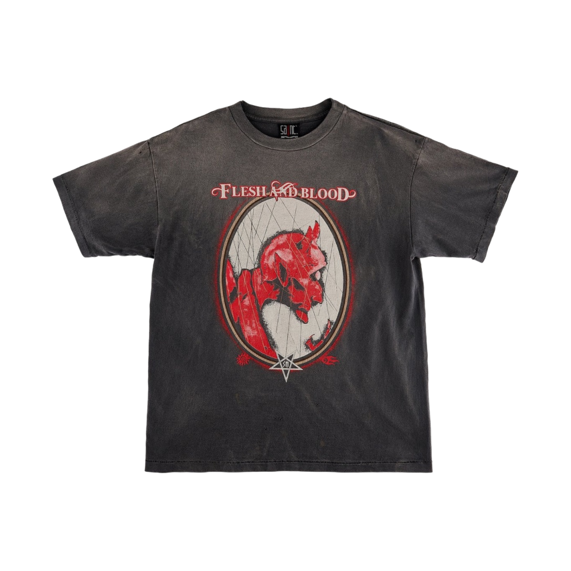세인트 마이클 데빌 숏슬리브 티셔츠 블랙 - 23SS(Saint Mxxxxxx Devil S/S T-Shirt Black - 23SS) - 1