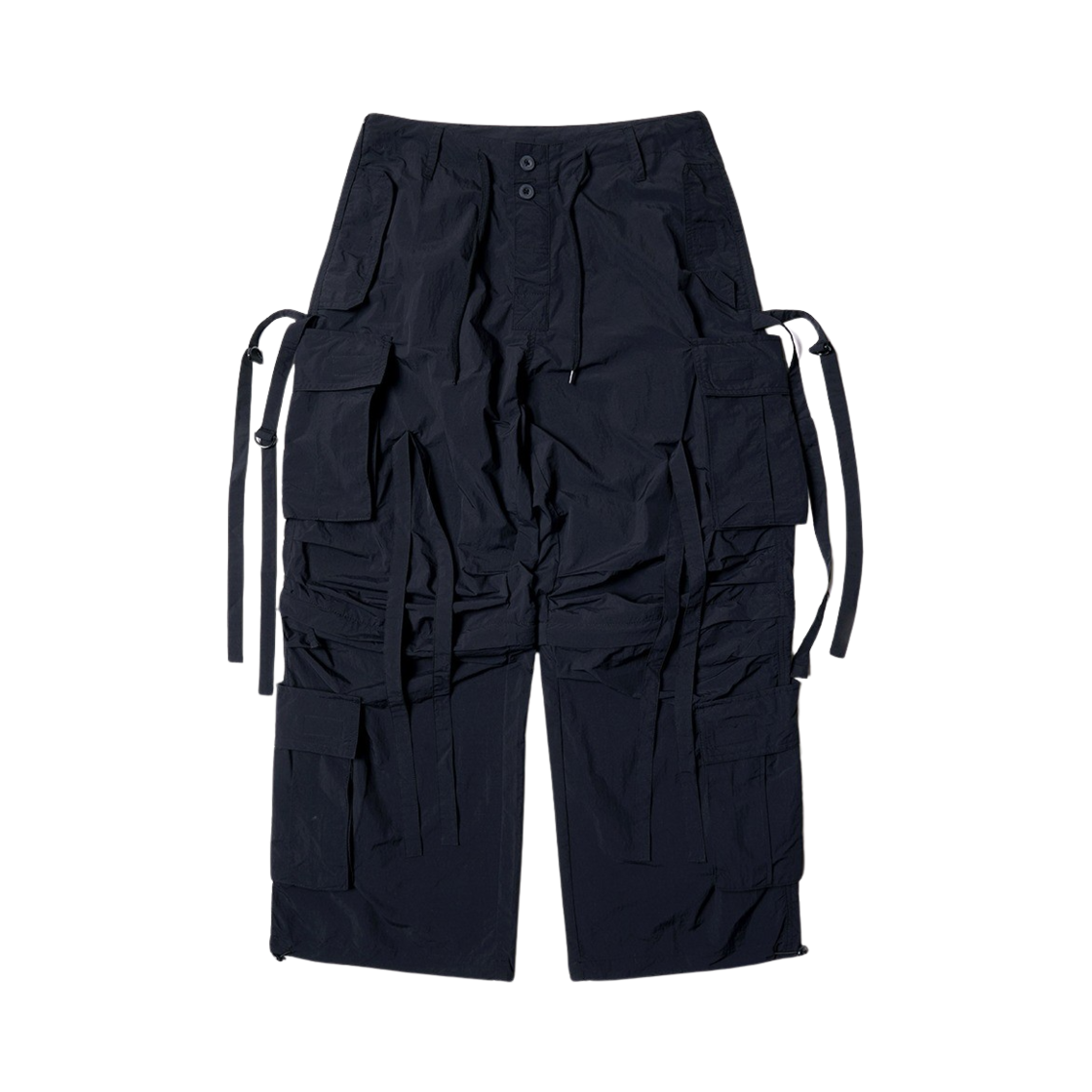 10047BK Houston Japan Nylon UK Techno Pants Black 10047BK