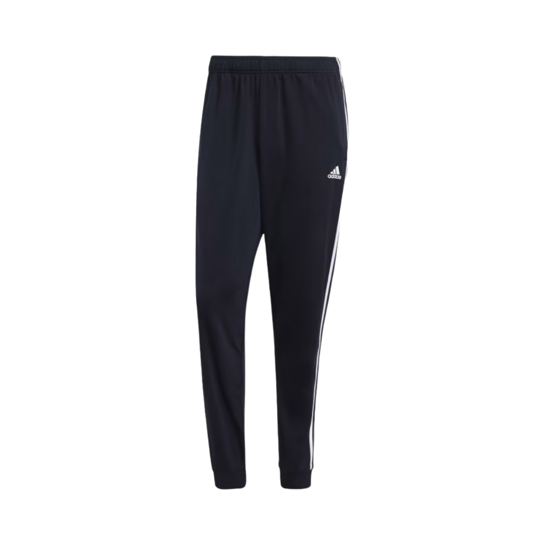 아디다스 에센셜 웜 업 테이퍼드 트랙 팬츠 레전드 잉크 블랙 - KR 사이즈(Adidas Essentials Warm-Up Tapered Track Pants Legend Ink Black - KR Sizing) - 1