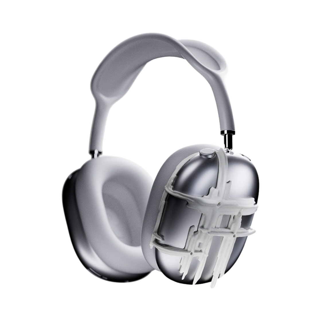 테스트 아티팩트 에라 오리진 에어팟 맥스 케이스 002x 화이트(Test Artifact Era Origin Max 002x White)