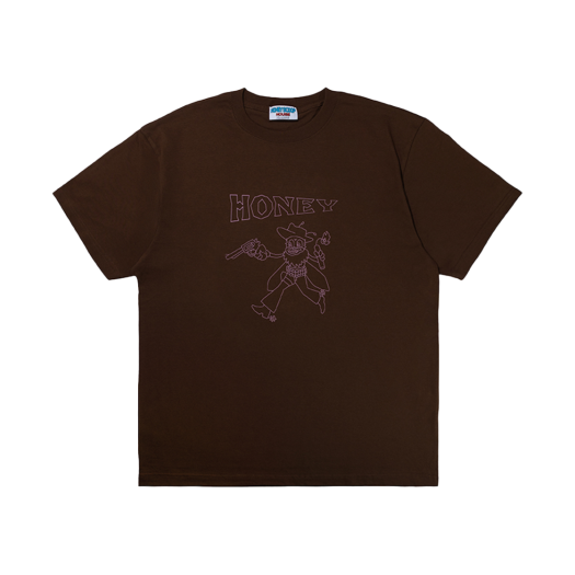 HSH25TS060BR Honey Scoop House Crazy Tee Brown