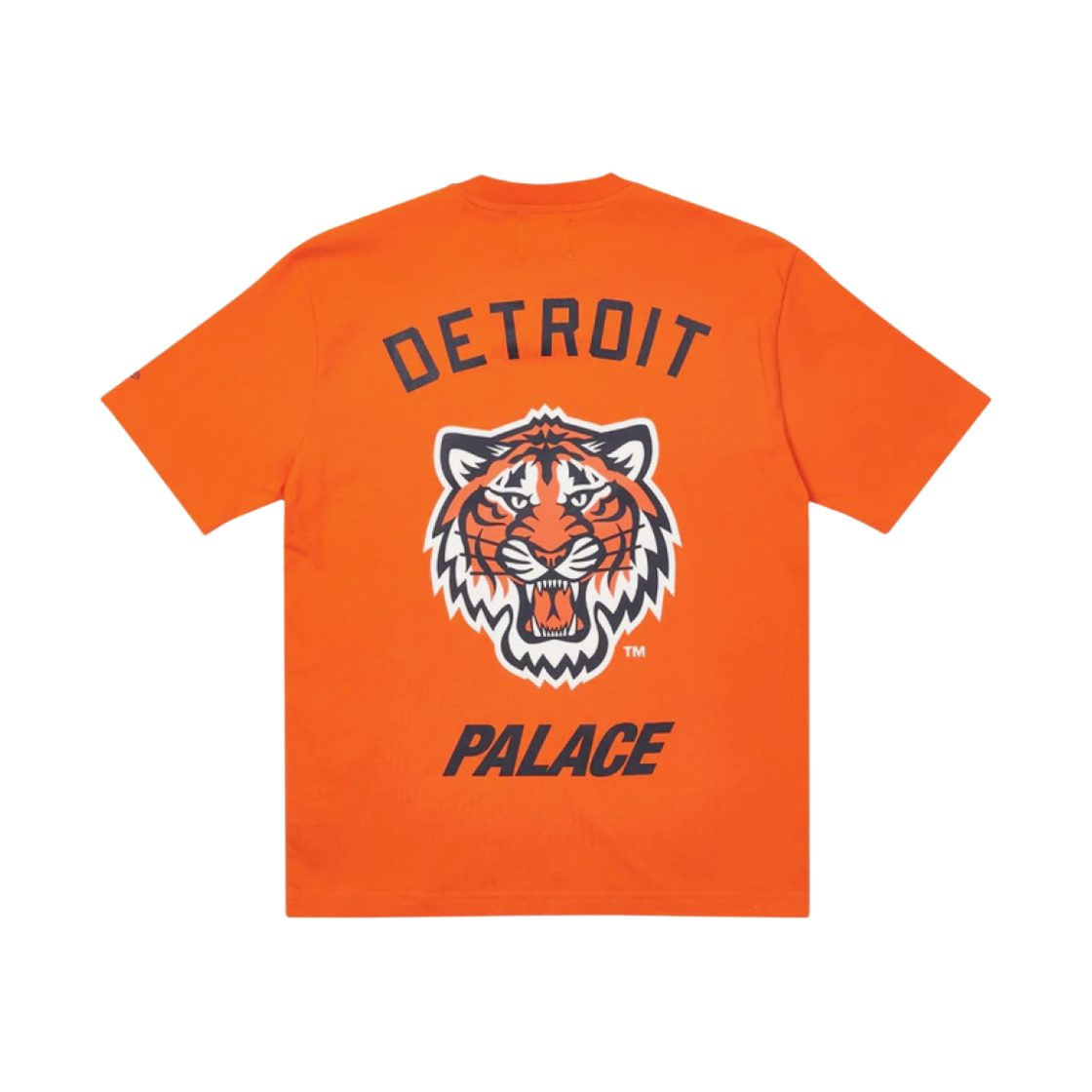 - Palace x Detroit Tigers New Era T-Shirt Orange - 22SS