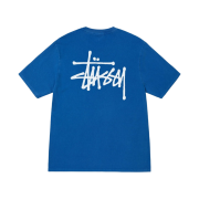 Stussy Basic Stussy Pigment Dyed T-Shirt Blue 2022