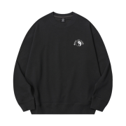 Volcom Good Luck Club Overfit Crew Dark Charcoal