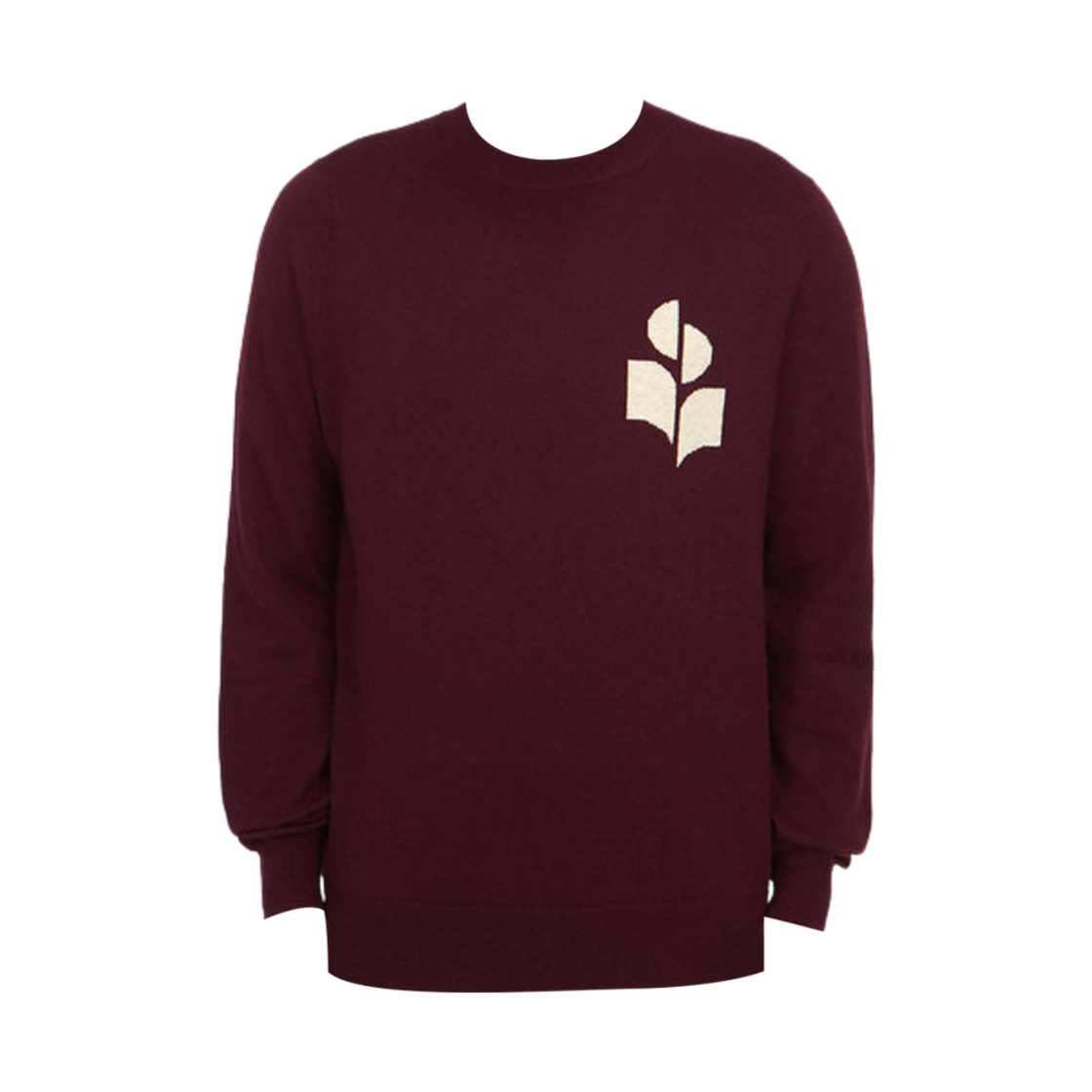 이자벨 마랑 에반스 로고 스웨터 다크 플럼 - 23FW(Isabel Marant Evans Logo Sweater Dark Plum - 23FW) - 1