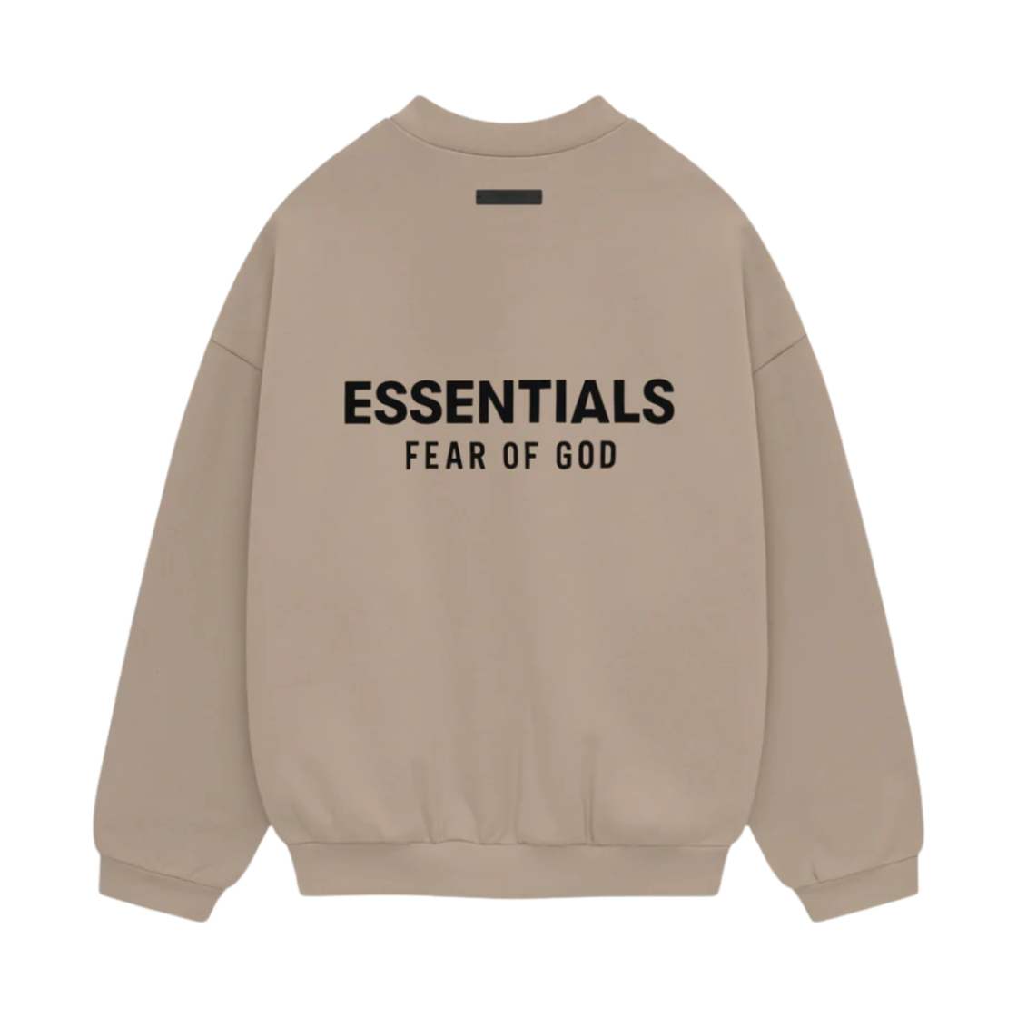 - Essentials Fleece Crewneck Desert Sand - 24FW