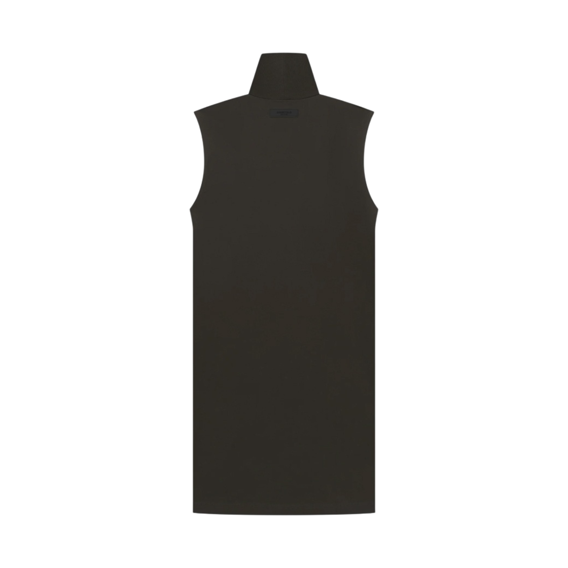 (W) 에센셜 슬리브리스 티셔츠 드레스 오프 블랙 - 23SS((W) Essentials Sleeveless T-Shirt Dress Off Black - 23SS) - 2