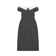 FLETTA Off shoulder Dress Gray