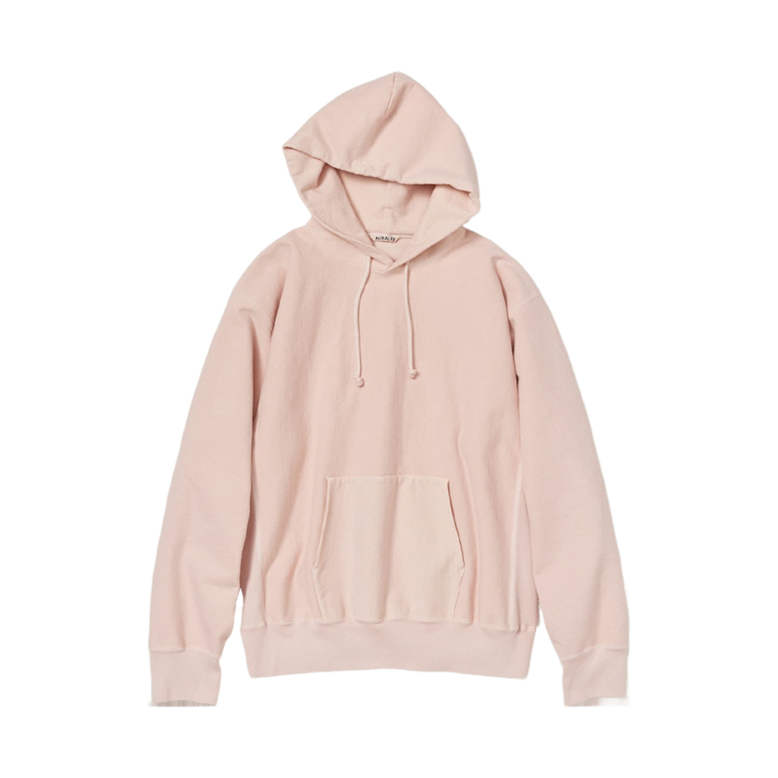 오라리 슈퍼 밀드 스웨트 P/O 파카 라이트 핑크
