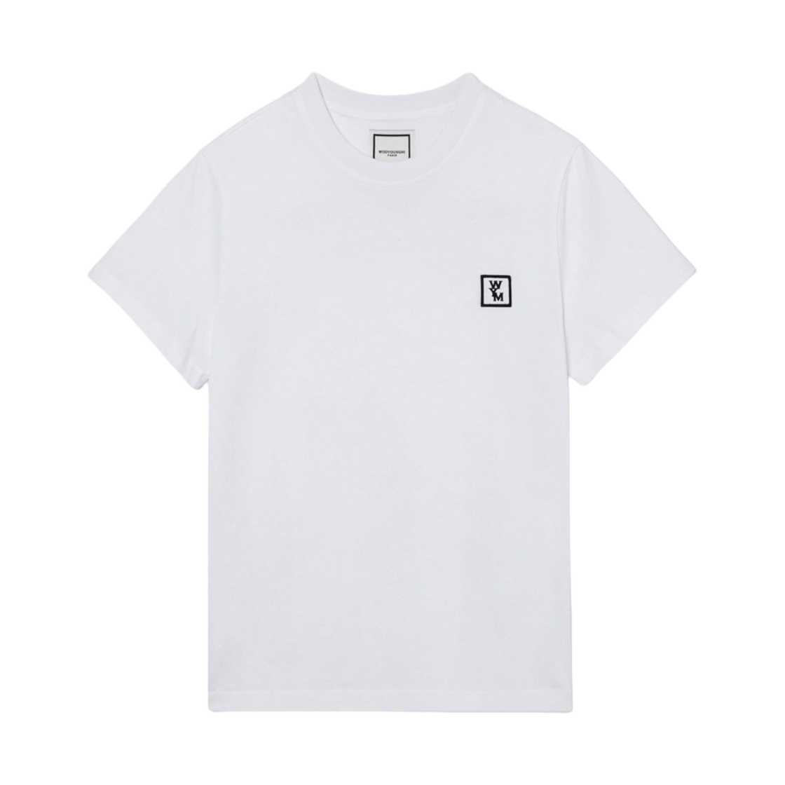 (W) 우영미 코튼 백로고 티셔츠 화이트 - 23FW((W) Wooyoungmi Cotton Back Logo T-Shirt White - 23FW) - 2