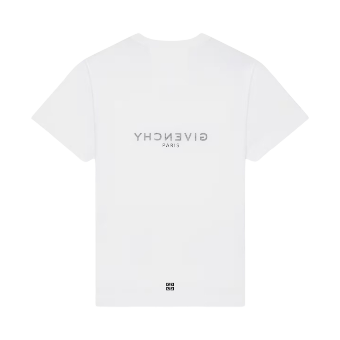 지방시 코튼 리버스 슬림핏 티셔츠 화이트(Givenchy Reverse Slim Fit T-Shirt in Cotton White) - 2