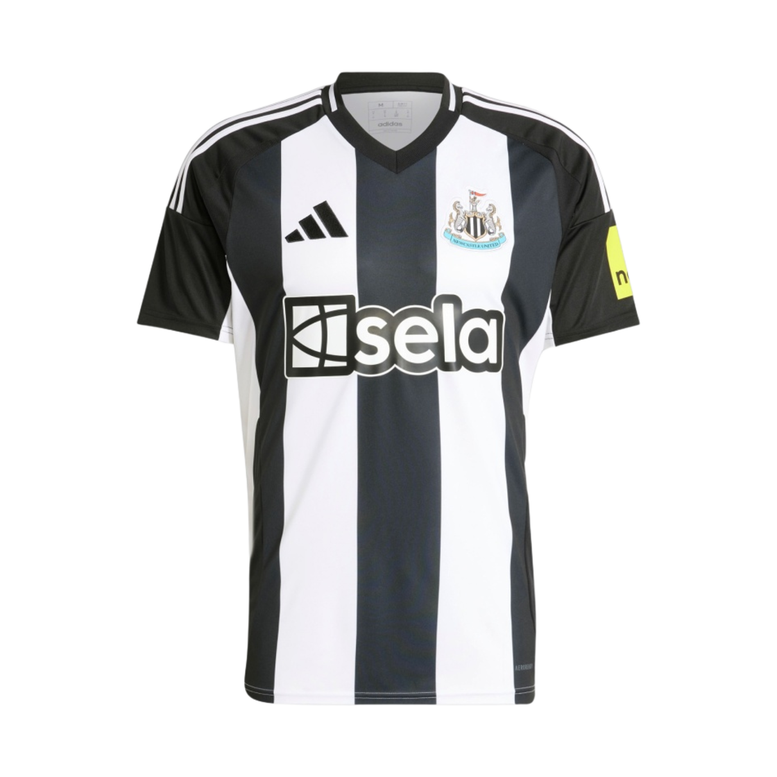 아디다스 뉴캐슬 유나이티드 FC 2024/25 홈 저지 블랙 화이트 - KR 사이즈 (논 마킹 버전)(Adidas Newcastle United FC 2024/25 Home Jersey Black White - KR Sizing (Non Marking Ver.))
