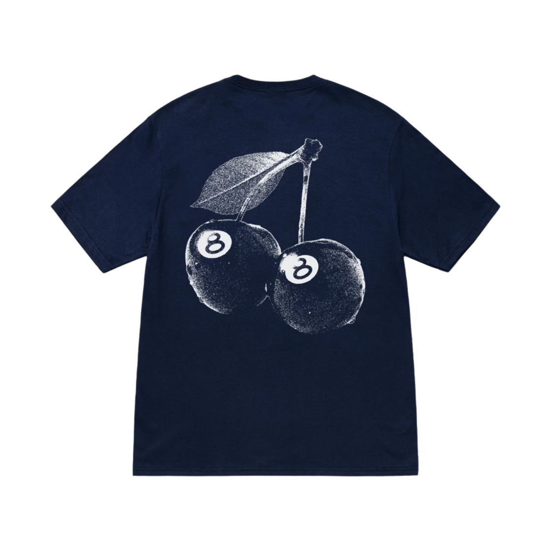 스투시 체리 티셔츠 네이비