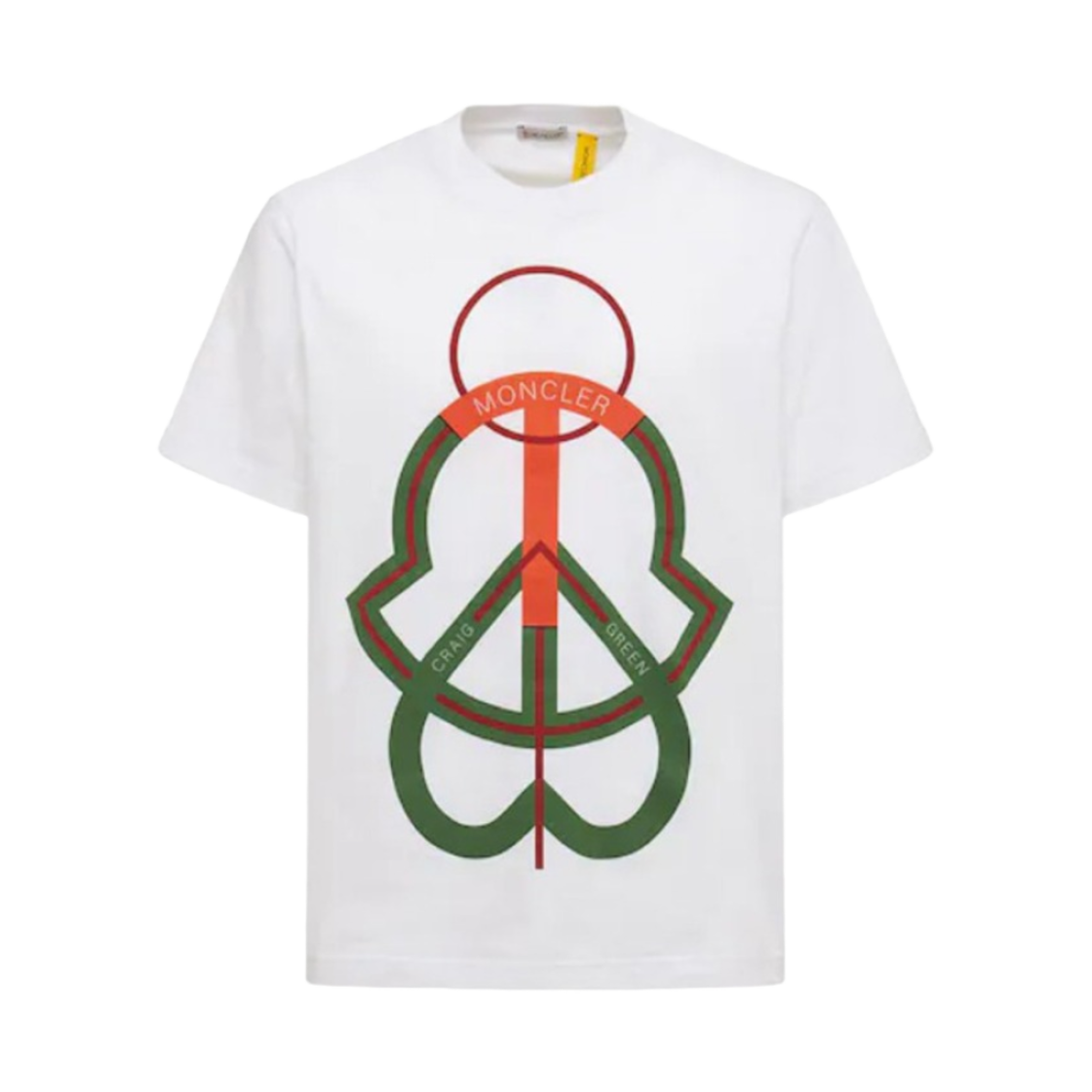 H1-09H-8C00002-M1739-034 Moncler Genius x Craig Green Printed Cotton T-Shirt White - 22SS