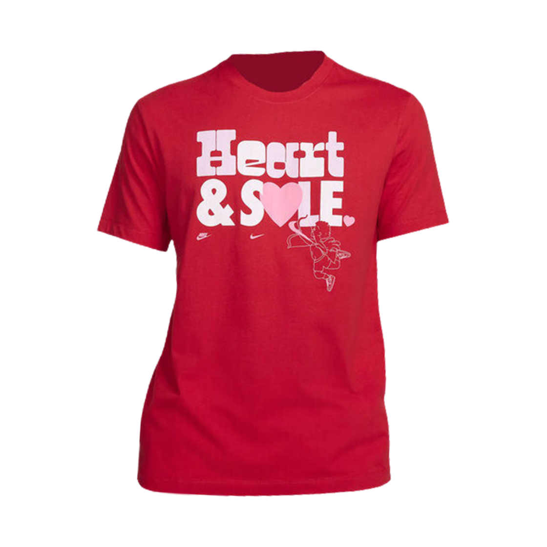 나이키 NSW 티셔츠 유니버시티 레드 - 아시아(Nike NSW T-Shirt University Red - Asia) - 1