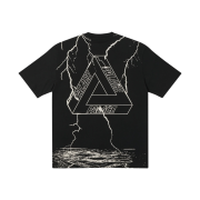 Palace Tri-Strike T-Shirt Black - 21FW