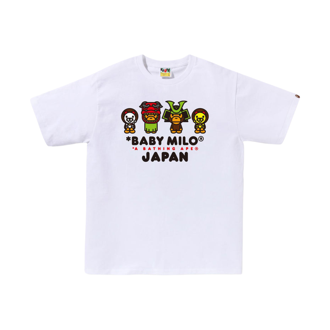 - BAPE Baby Milo Japan T-Shirt White