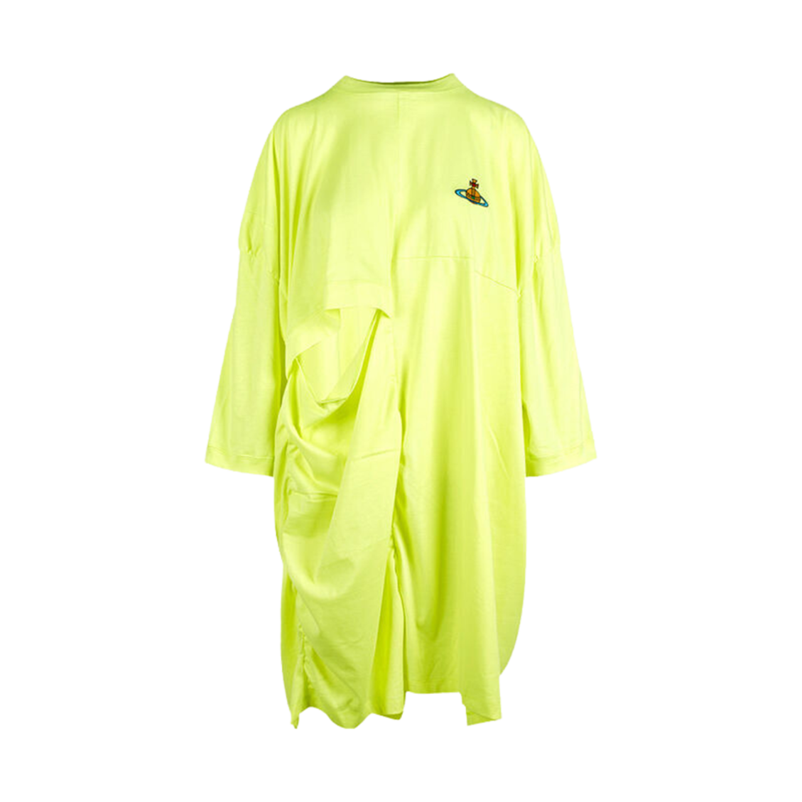 비비안 웨스트우드 돌리 오버사이즈 티셔츠 멀티컬러 오브 네온 옐로우(Vivienne Westwood Dolly Oversize T-Shirt Multicolour Orb Neon Yellow) - 1