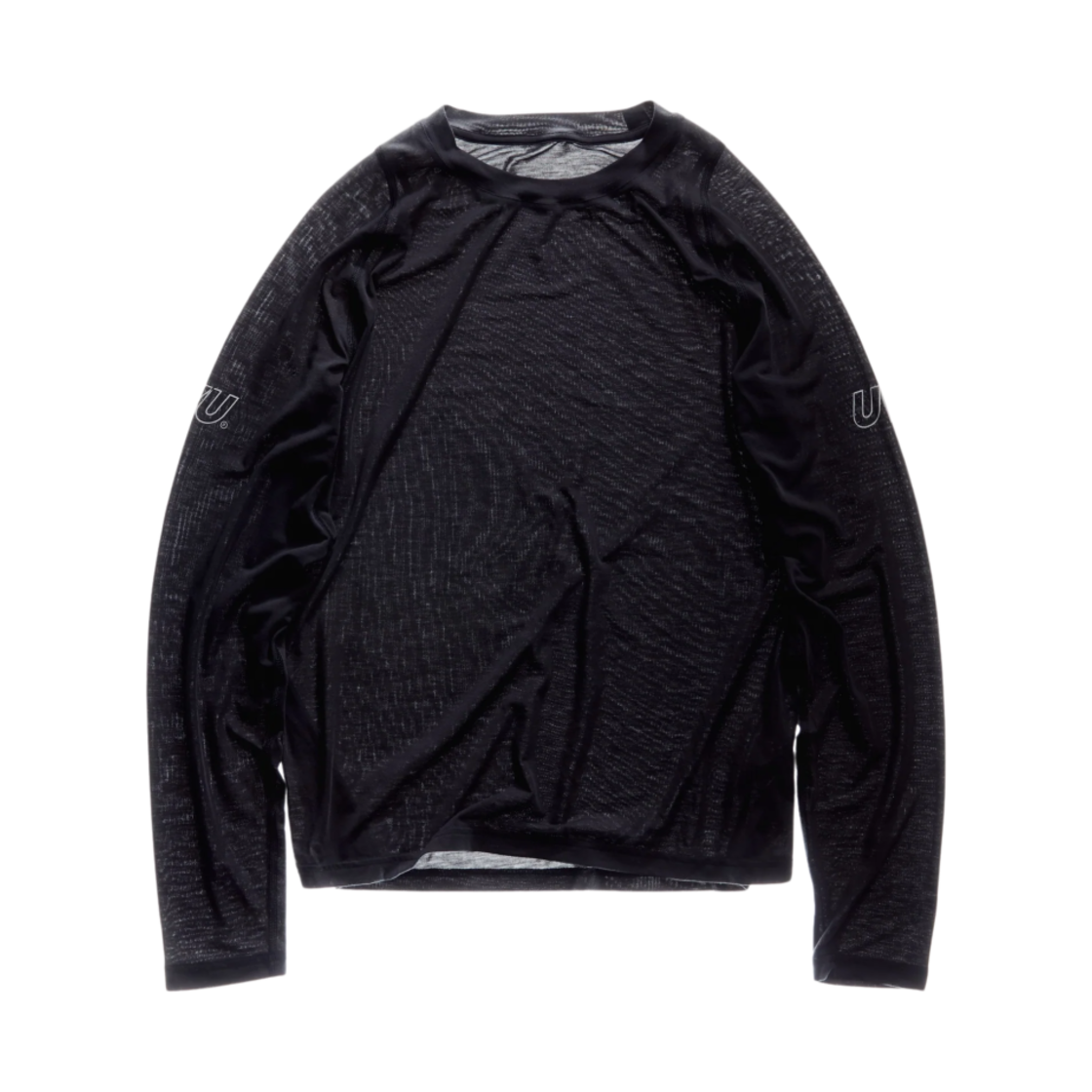 UVU 롱슬리브 러닝 탑 블랙(UVU L/S Running Top Black)