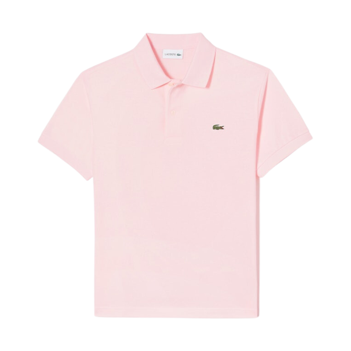라코스테 프렌치 레귤러 핏 베이직 폴로 라이트 핑크(Lacoste French Regular Fit Basic Polo Light Pink) - 1