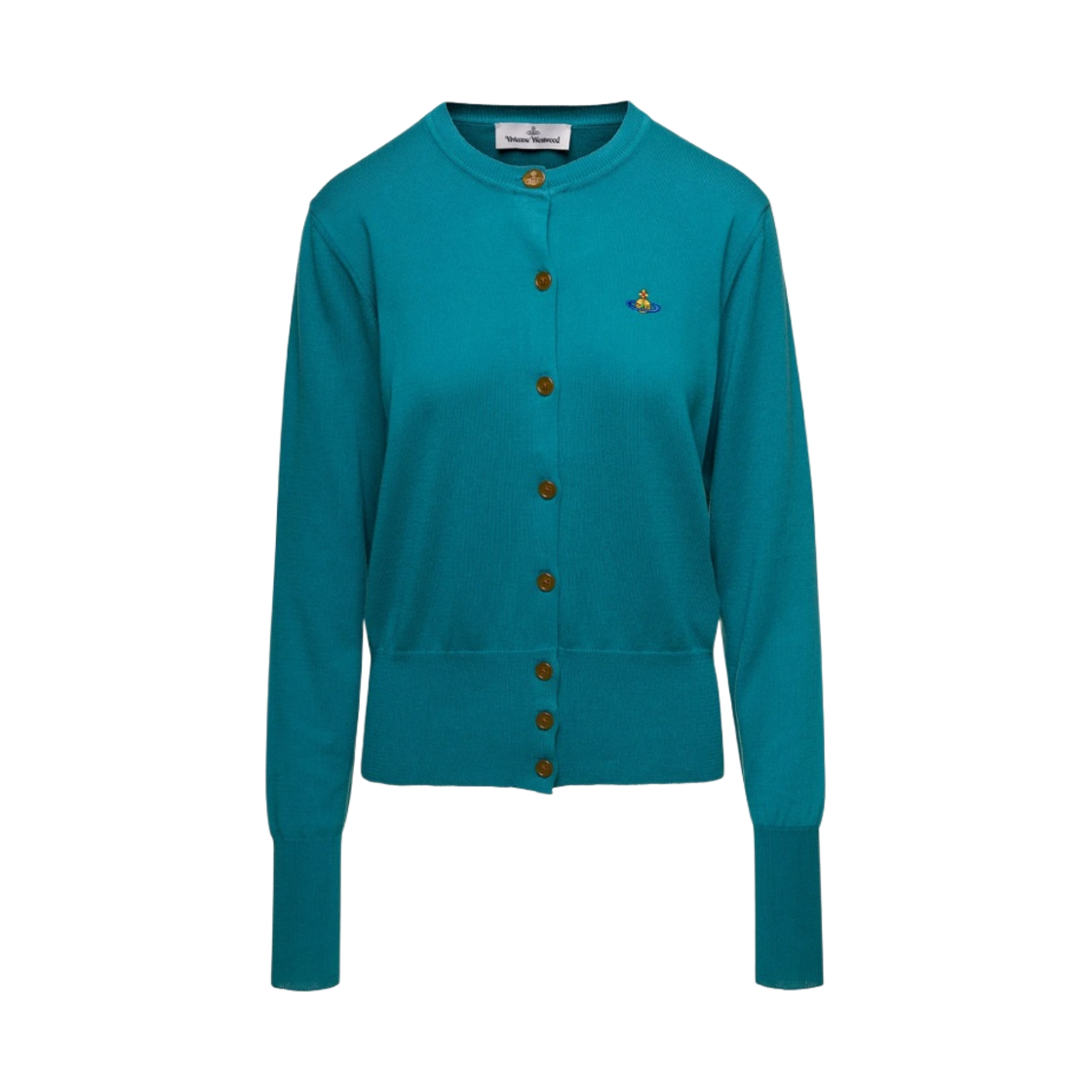 (W) 비비안 웨스트우드 베아 가디건 틸((W) Vivienne Westwood Bea Cardigan Teal)