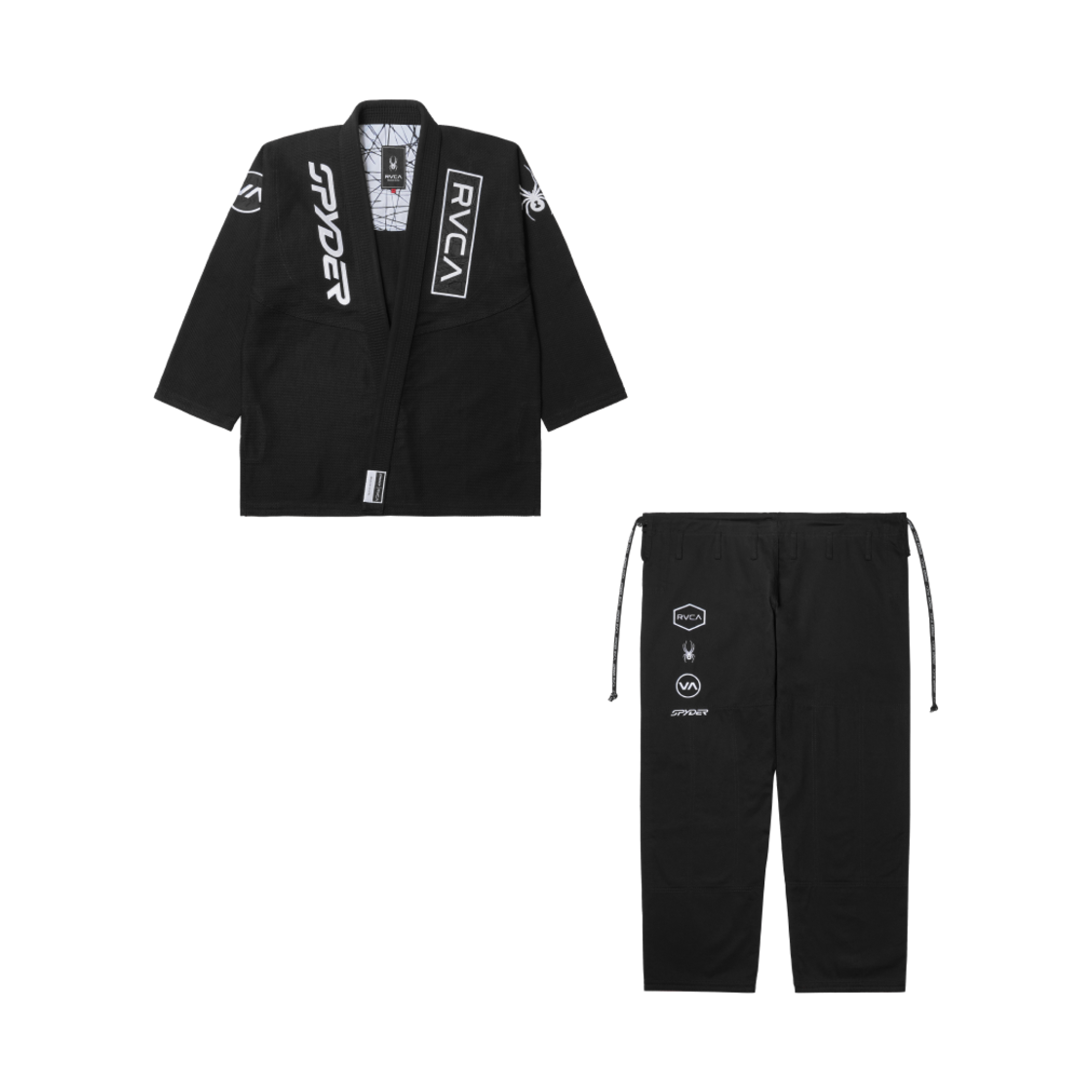 SPJFCNJK521MBLK Spyder x RVCA BJJ GI part.1 Black