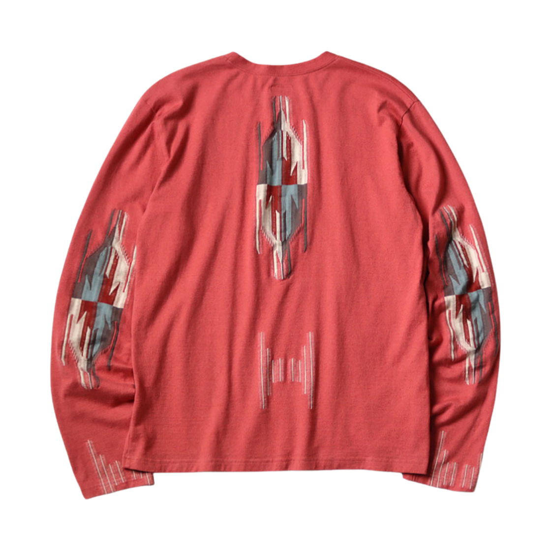 캐피탈 오르테가 저지 크루론 티셔츠 레드(Kapital Ortega Jersey Crewlon T-Shirt Red) - 2