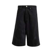 Adidas Flames Denim Shorts Medium Black - KR Sizing