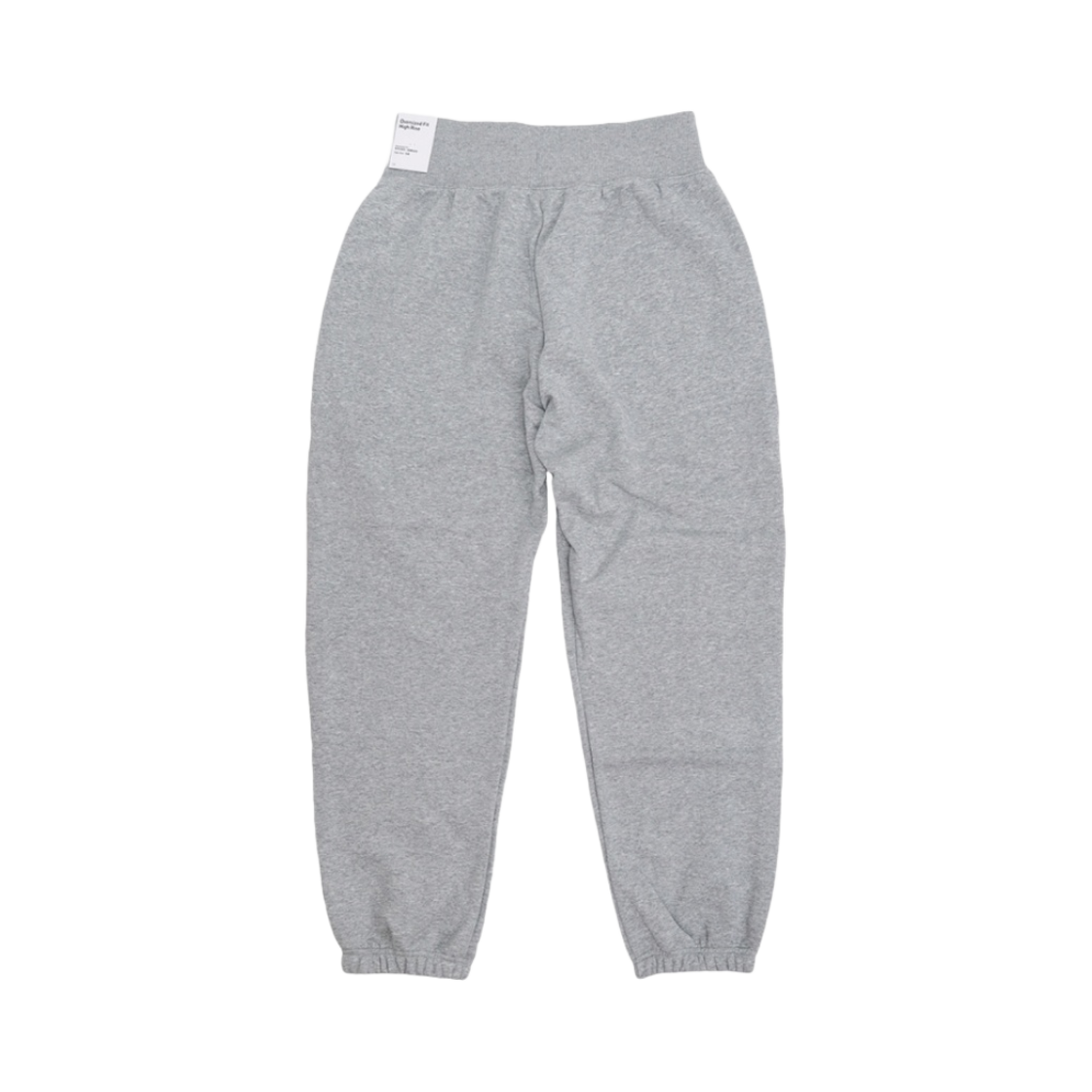 (W) 나이키 NSW 피닉스 플리스 하이 웨이스트 오버사이즈 스웨트팬츠 그레이 헤더 - 아시아((W) Nike NSW Phoenix Fleece High Waisted Oversized Sweatpants Grey Heather - Asia) - 2