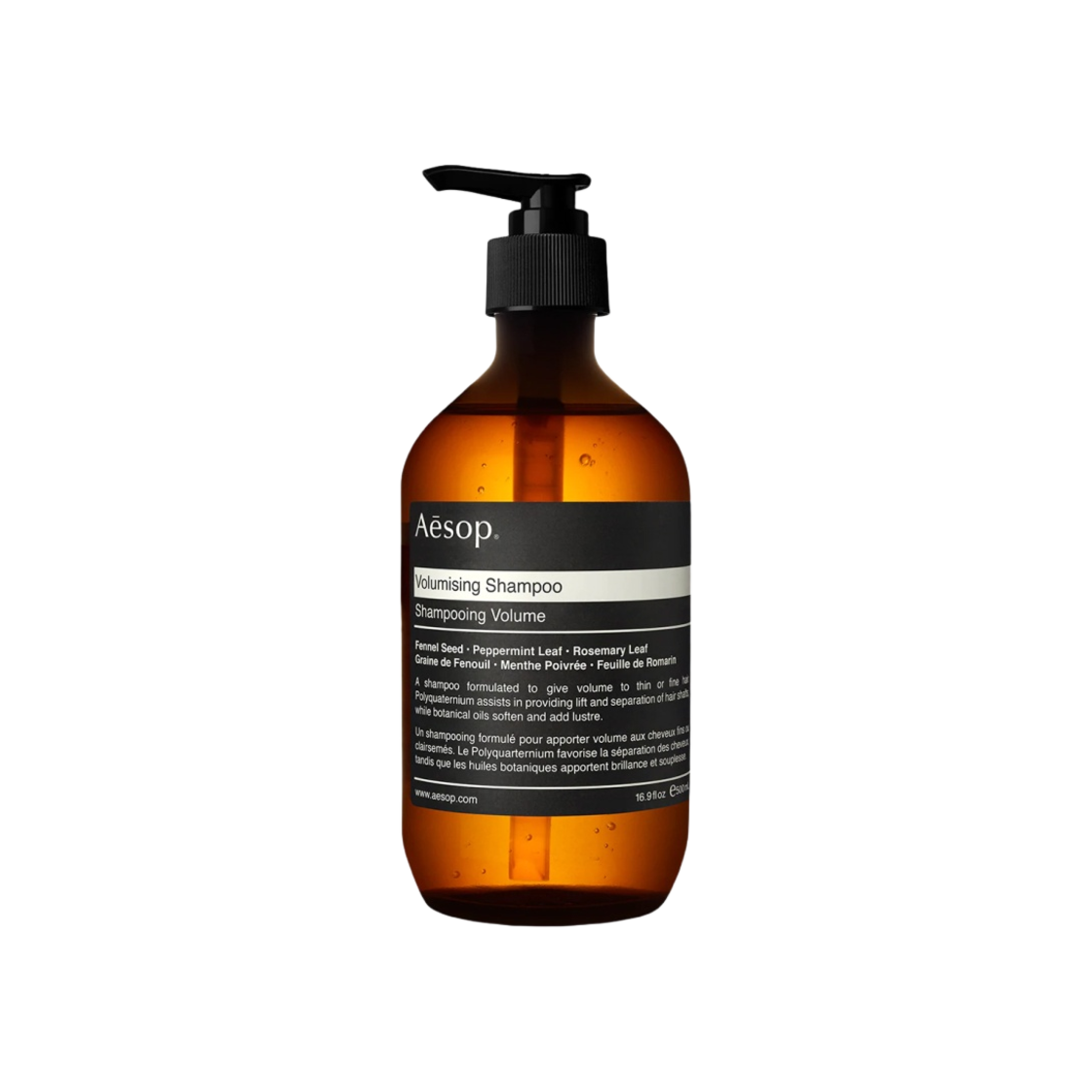 이솝 볼류마이징 샴푸 펌프 포함 500ml(Aesop Volumizing Shampoo with Pump 500ml)