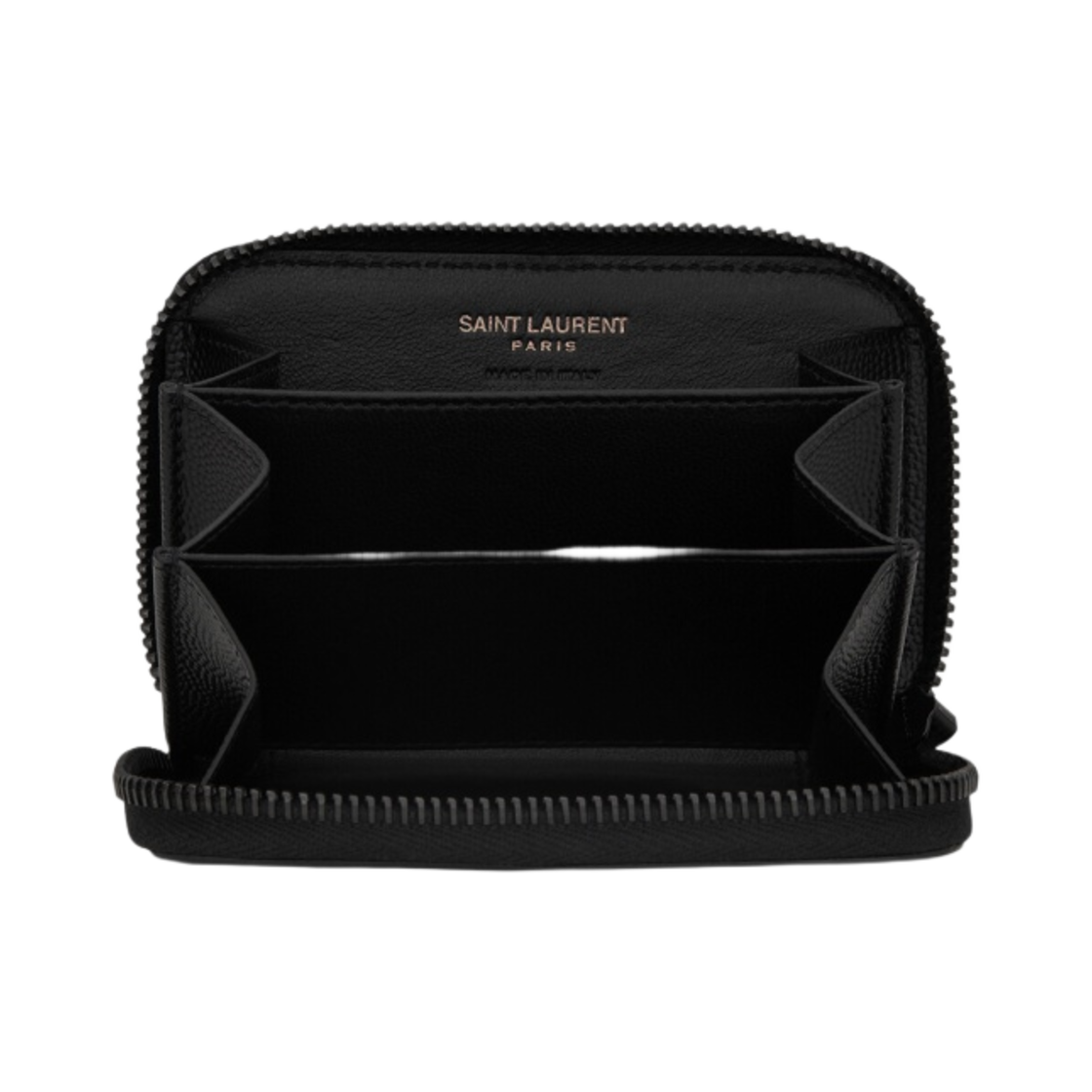 생로랑 그랑 드 뿌드르 엠보스드 레더 카산드라 지갑 블랙(Saint Laurent Cassandre Wallet in Grain de Poudre Embossed Leather Black) - 3