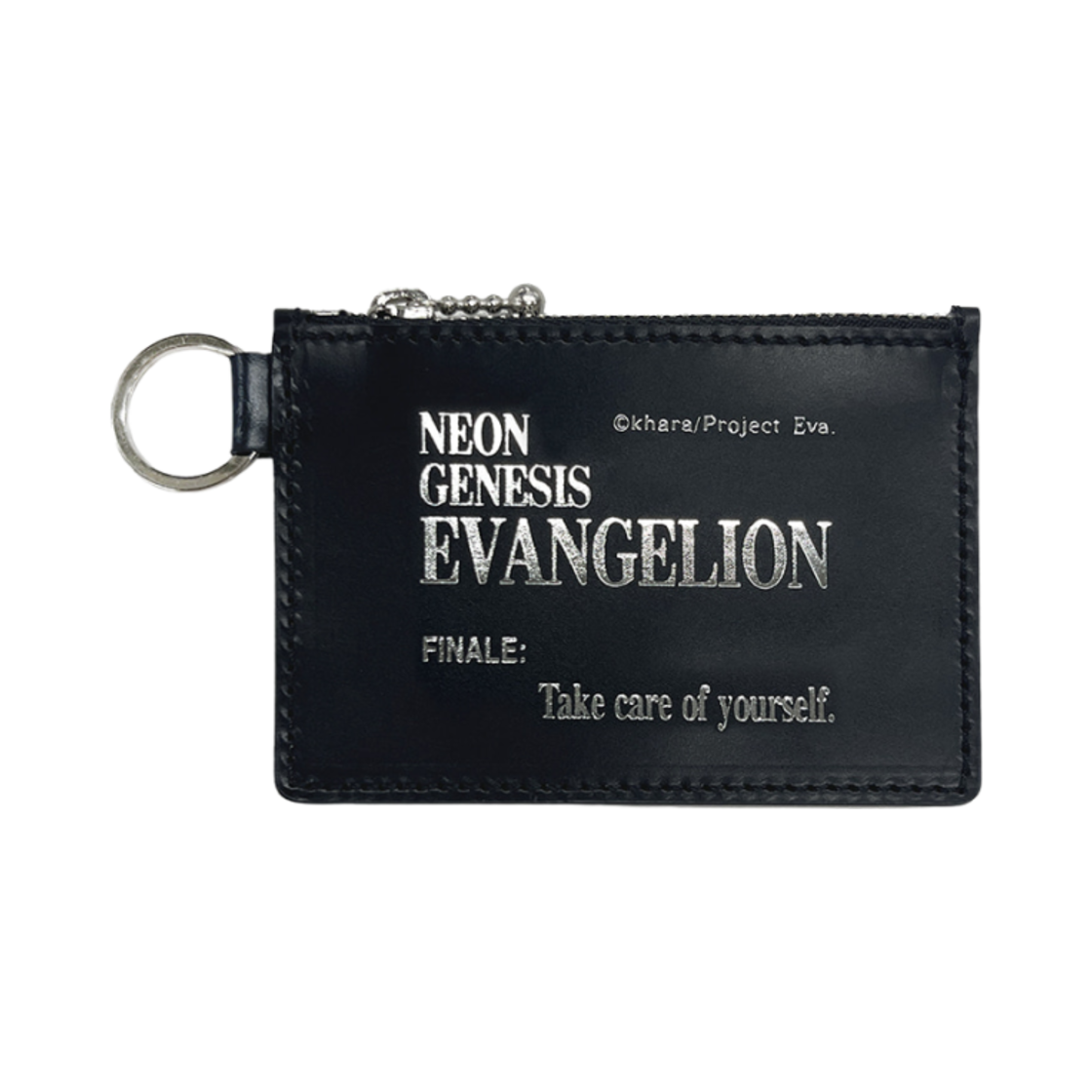 MG2EFMAB62BBK Mahagrid x Evangelion Eva Leather Coin Wallet Black