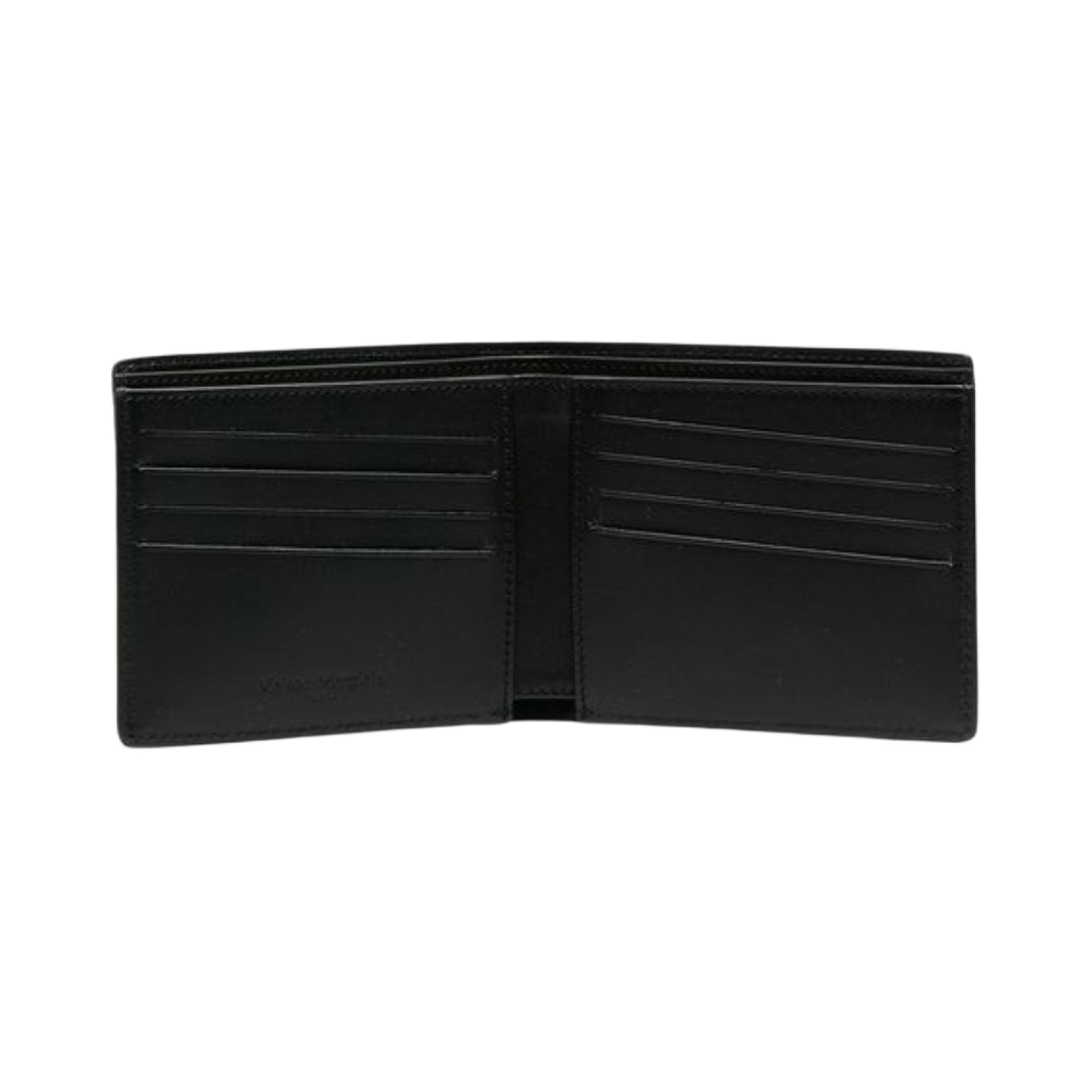 메종 마르지엘라 그레이니 레더 반지갑 블랙(Maison Margiela Grainy Leather Bi-Fold Wallet Black) - 2