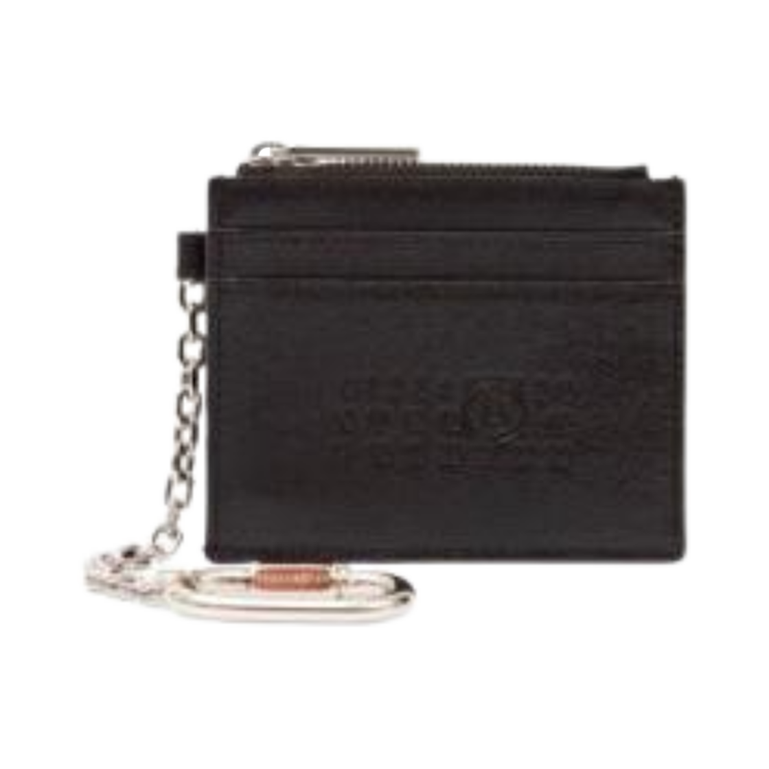SA5UI0021P7253T8013 MM6 Maison Margiela Leather Card Holder Black